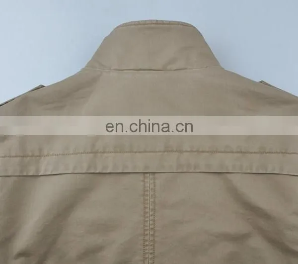 Lastest Fashion Cotton Casual Sherpa Lining Mens Parka Jacket photo-6