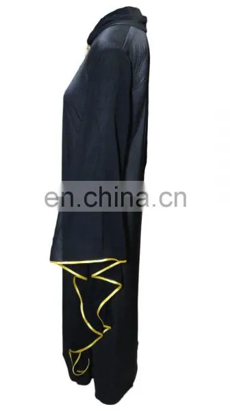 Plain Lycra Stretchable Burqa Abaya / Saudi Arabia Abaya 2017 (dubai Abaya 2017) photo-5