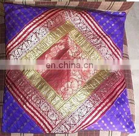 Sequins Patches Cushion Cover photo-3