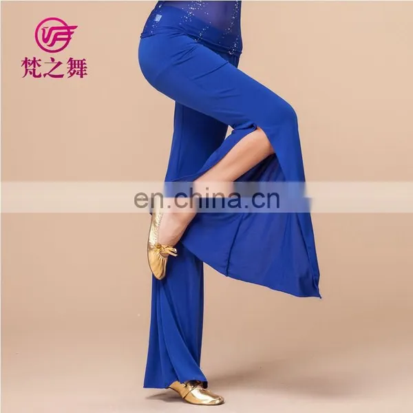 Indian Practice Crystal Cotton Long Sexy Belly Dance Pants photo-3