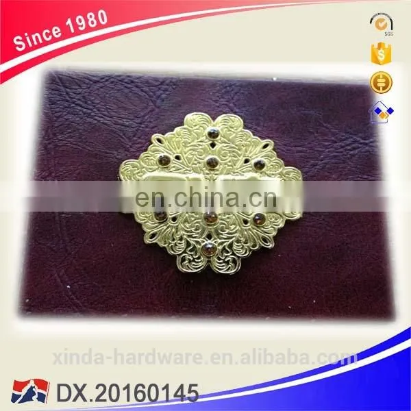 Metal Planted PU Leather Patch for Clothing photo-6