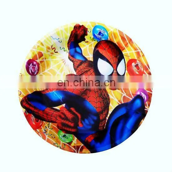 Popular Disposable Round 7" Paper Party Supplies Plates,dishes
