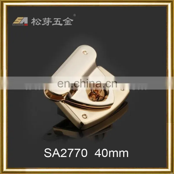 Bottom Price Newly Design High Quality Black Decorative Bag Lock photo-2