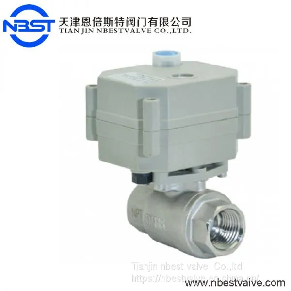 Electric Valve Motorized Butterfly Valve 12v Solenoid Valve