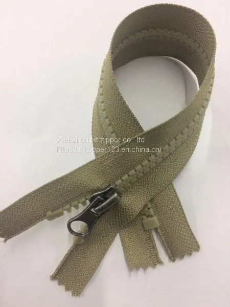 TXT Brand #5 Plastic Zipper With Normal Teeth Special Slider Close End