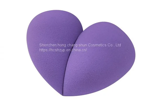 Cut the Drop of Water Diagonally PU Latex - Free Powder Puff photo-2