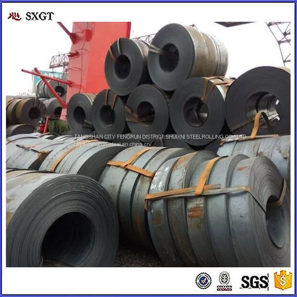 Factory Cutting Hot Rolled Carbon Metal Mild Steel Strip in Coils