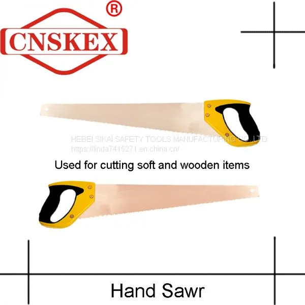 Flameproof Safety Non-spark Handplate Saw photo-4