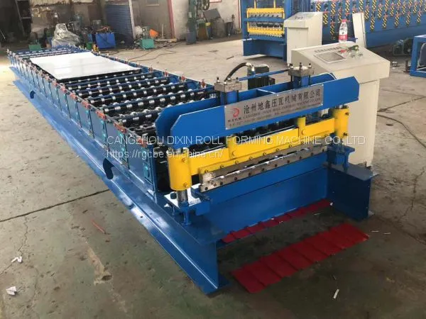 Roof Tile Trapezoid Model Wall Panel Machine Metal Roofing Machine photo-5
