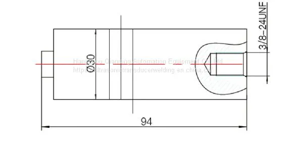 Micro Ultrasonic Piezo Transducer For Welding With 2 PCS Ceramics CE Certification photo-2