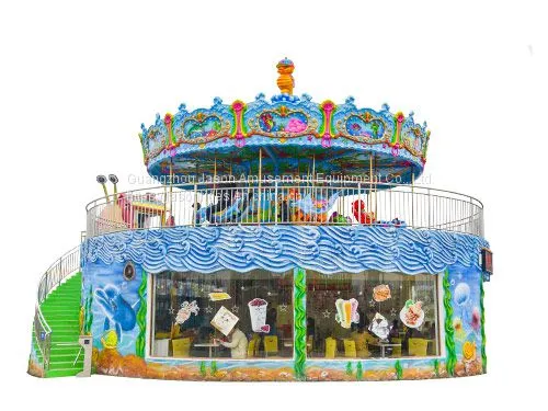 Amusement Park Carousel Ocean Theme