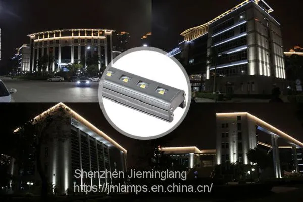 Outdoor Led Linear Light Bar Monochrome 3000k for Building Solhouette Decoration JML-LLT-A10W photo-3