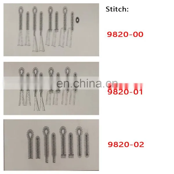 LT 9820-02 Industrial Do Shear Computerized Eyelet Buttonhole Sewing Machine photo-4