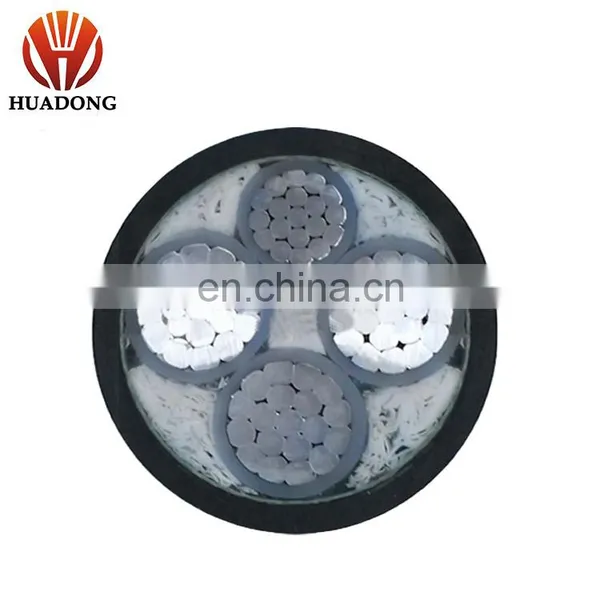 600V Aluminium XLPE Insulated SWA Armoured 4*240mm2 Power Cable photo-2