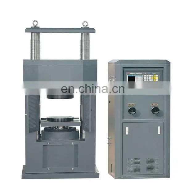 YAW-200G 20Ton 200KN Computerized Mortar Cement Concrete Cubes Pressure Testing Machine photo-7