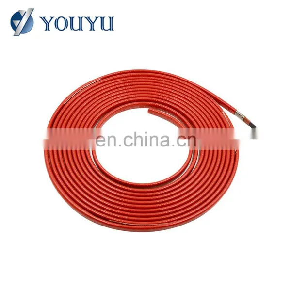 Heat Tracing Electric Roof Melting Snow Self Regulating Heating Cable photo-3