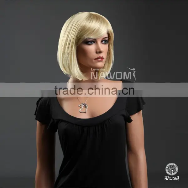 W3305 Fashion Synthetic Full Lace Wigs for Black Women photo-3