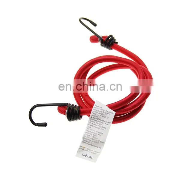 TUV,GS Certification Durable Rubber Bungee Cords 8mm/luggage Bungee Cord/bungee Cord Iron Hook photo-4