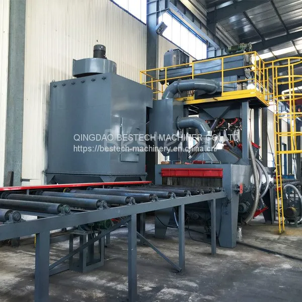 H Beam Steel Structure Shot Blasting Machine photo-2