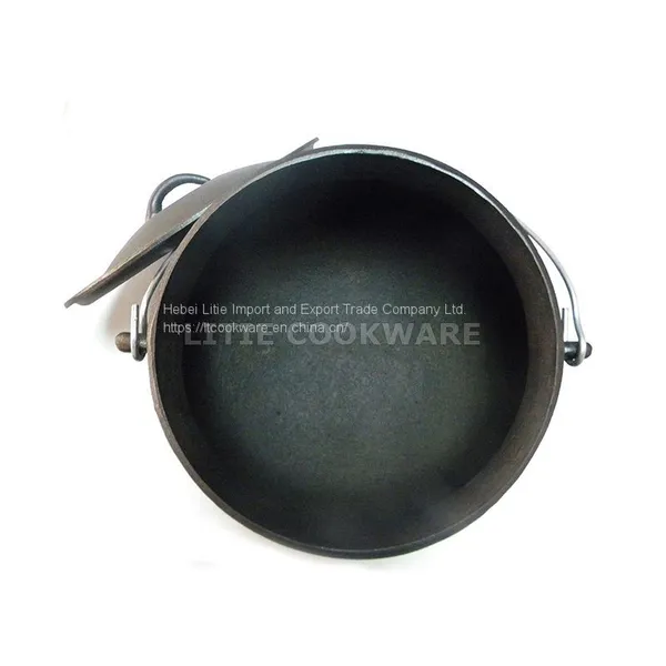Cast Iron South Africa Three Legged Potjie Pot Wholesale Cookware Sets Wholesale Cast Iron Cookware photo-4