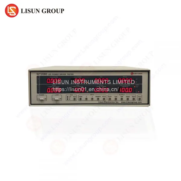 LISUN WT2080 LED Power Driver Test Instrument