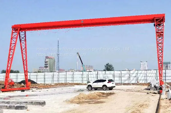 MH 4t Electric Gantry Crane，Outdoor Stockyard, Gantry Crane, Electric Hoist photo-3