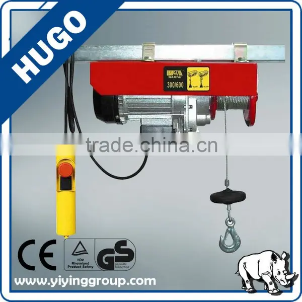 Wholesale 100 KG Wire Rope Hoist Portable Mini Electric Winch 220V photo-2