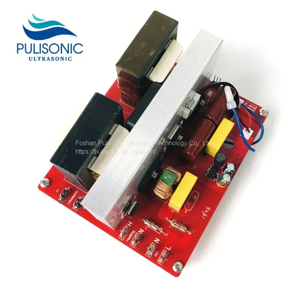 Ultrasonic Sweep Frequency Generator PCB Circuit Board 25-40K For Desktop Ultrasonic Cleaner photo-2