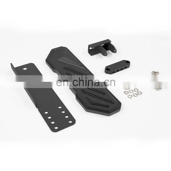 Aluminum Black Foot Rest Pedal for Jeep Wrangler JL 18+ Peg Board 4x4 Accessory Maiker Manufacturer photo-4