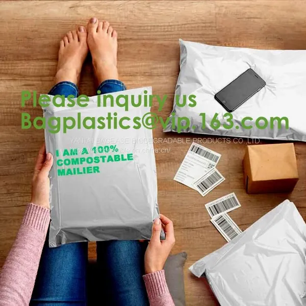 Cornstarch Courier Plastic Bags/Mailing Envelopes/Printed Mailing Bags,Mailer Box Compost Colored Boxes In Mailing Bags photo-3