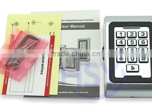 HSY-S209 Wiegand 26 Input Digital Swipe Card Keypad RFID Reader With Industrial IP68 photo-3