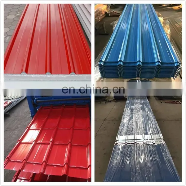 Colorful Corrugated Sheet Fence Panels Roof Plate Price photo-5