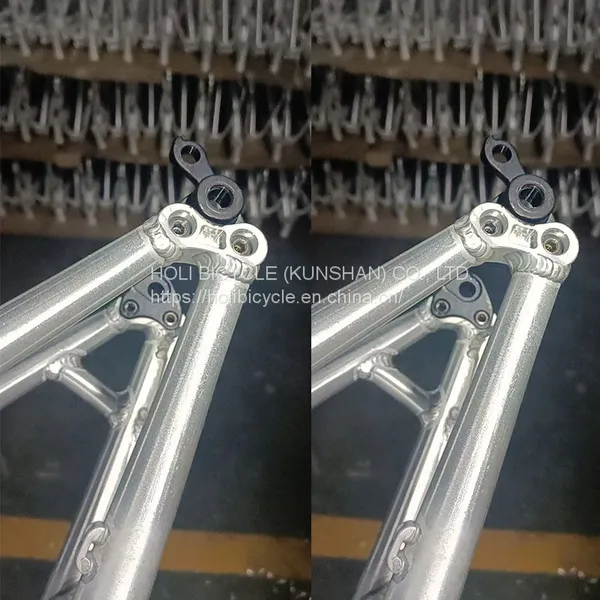 Dirt Jump Bike Frame Aluminum Alloy Frame Barrel Shaft With Thru Alxe Bicycle Frame photo-4