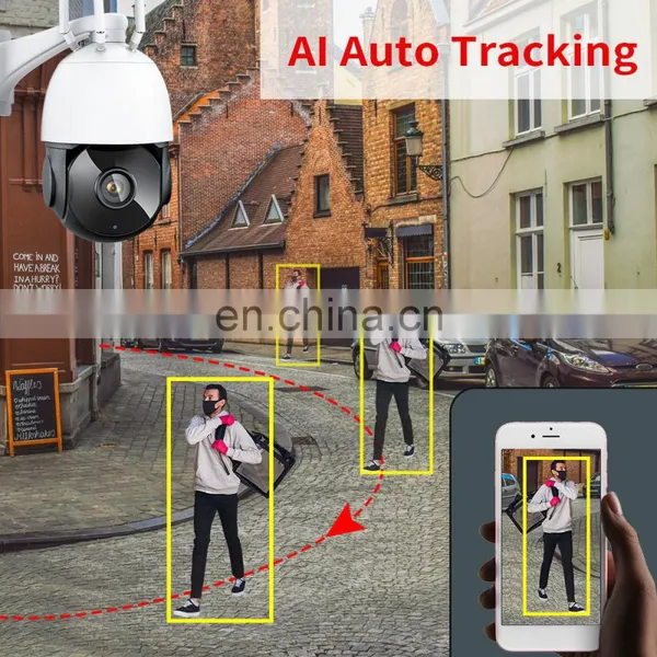 5MP Wireless 4GSIM CARD Security IP Network Camera 5X Zoom HD PTZ Outdoor Home Surveillance Dome Cam CCTV 50M IR Night Vision photo-3