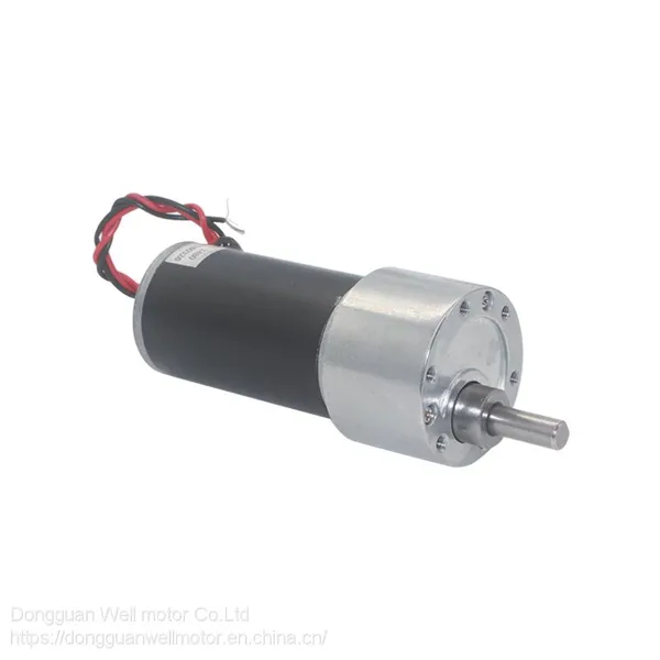 Cylinder Shape DC12V/24V Speed 9 to 1170RPM Permanent Magnet Gear Motors 37mm