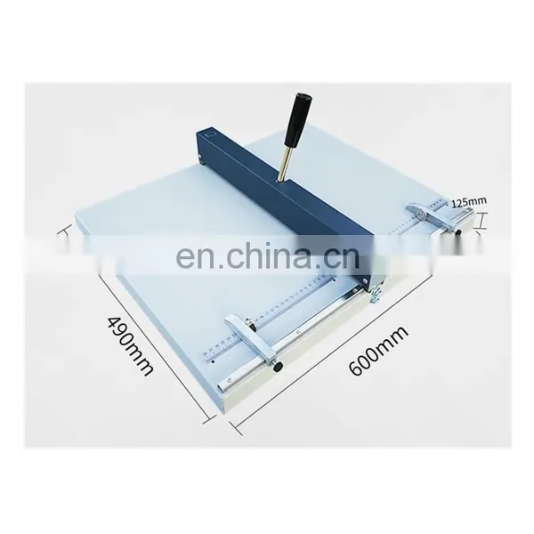 Manual Paper Creaser and Perforater Desktop Manual Creasing and Perforating Machine photo-3