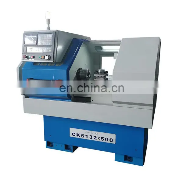 Siemens 808DA Factory Direct Sale Cnc Flat Bed Lathe CK6132x500 for Metal Working photo-3