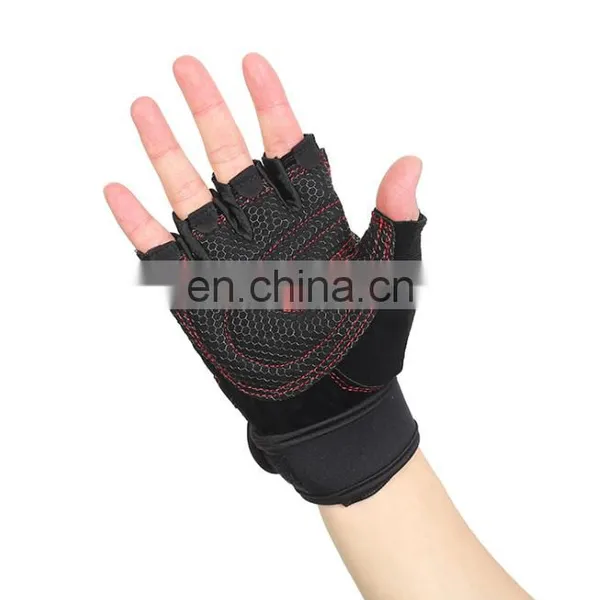 Neoprene Bodybuilding Sport Fitness Gloves Exercise Training Gym Gloves for Men Women photo-5