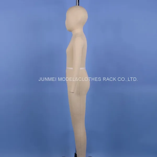 Junmei Full Body Children Mannequin USA Size 10 Girl Dress Form for Tailor Sewing Manikin photo-4
