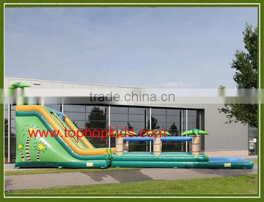 Factory Supply Giant Inflatable Water Slide With Pool photo-3