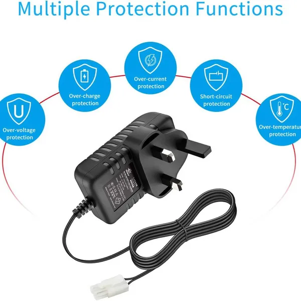 Intelligent 7.2V 8.4V 9.6V NIMH Battery Charger for 2-10S Airsoft Battery RC Car Battery With Standard Tamiya and Mini Tamiya Connector photo-4