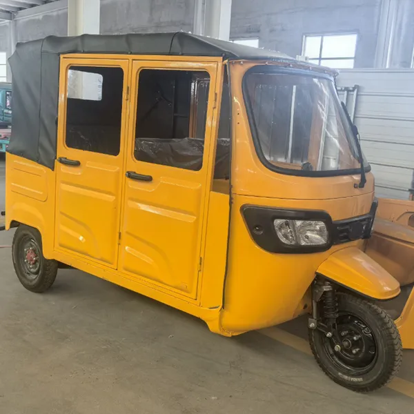 Hot Selling Safety and Best Price Four People Closed Electric Passenger Tricycles TUK Tuk Keke With Air-conditioner and Door photo-4