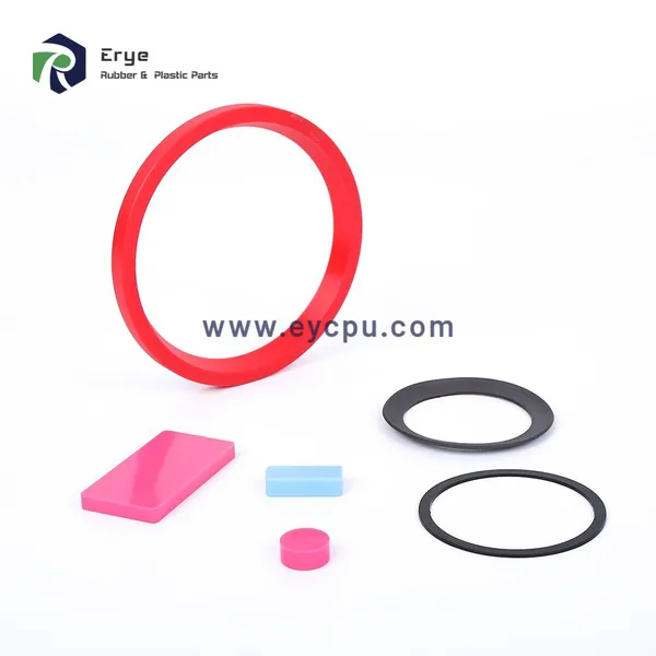 Non Standard PVC POM Plastic Fastener Round Flat Ring Washers Insulation Nylon Gasket