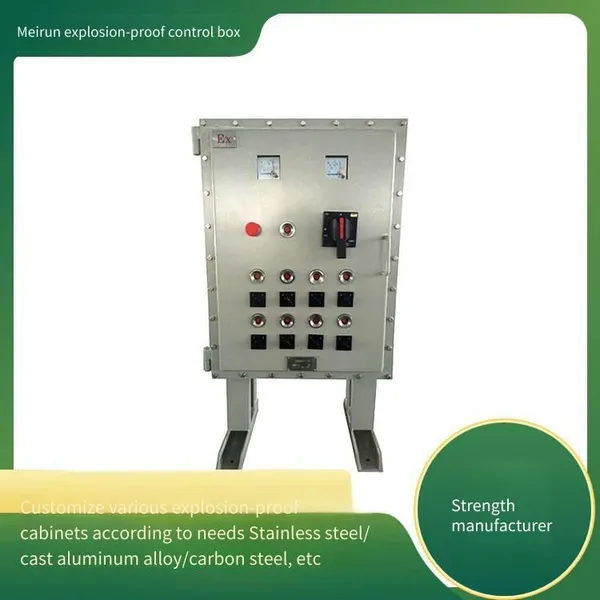 Meirun Waterproof, Dustproof and Explosion-proof Control Box, Suitable for Vertical, Wall-mounted, Floor-standing Installation, Special for Chemical and Other Flammable and Explosive Environments photo-5