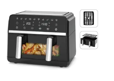 Multi Functional Visual Fryer and French Fry Machine/9L Large Capacity Air Fryer（Wechat/whatsapp:008613510231336） photo-2