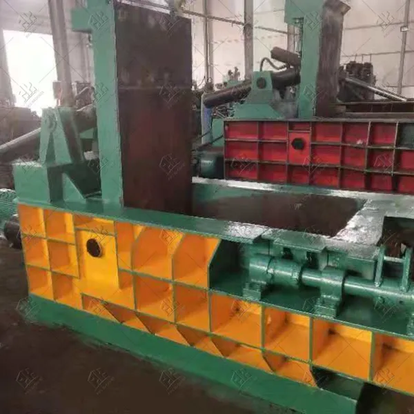 Horizontal Hydraulic Metal Baler With Side Flip Front Push Ejection for Foundry and Manufacturing Facilities photo-3