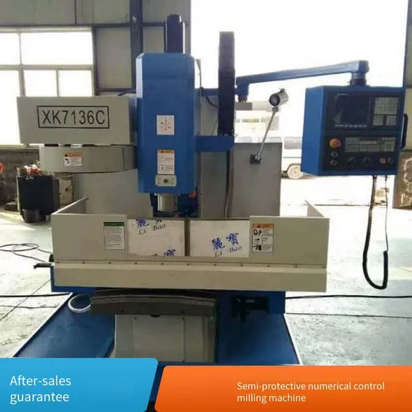 Jiucheng Machine Tool Xk7126 Cnc Milling Machine for Small Molds, Vertical Hard Rail With Full Protection and Tool Magazine Installation photo-5
