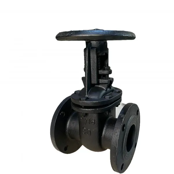 Hot Sale Py16 GOST Standard 20# Flange Connection Cast Iron Gate Valve With Handwheel photo-6