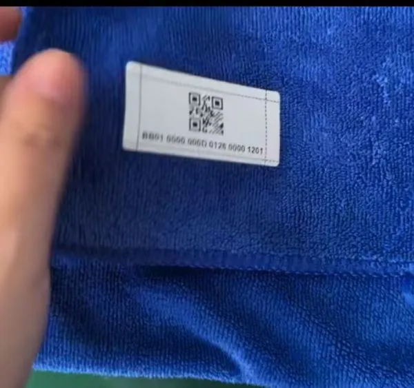 RFID UHF Heat-Transfer Shoe Tongue Label/RFID UHF Heat-Transfer Label for Shoe Tongue/Shoe tongue label/Heat-transfer / Heat transfer printing