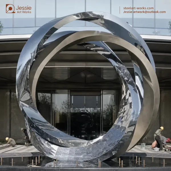 Metal Plaza Sculpture photo-2